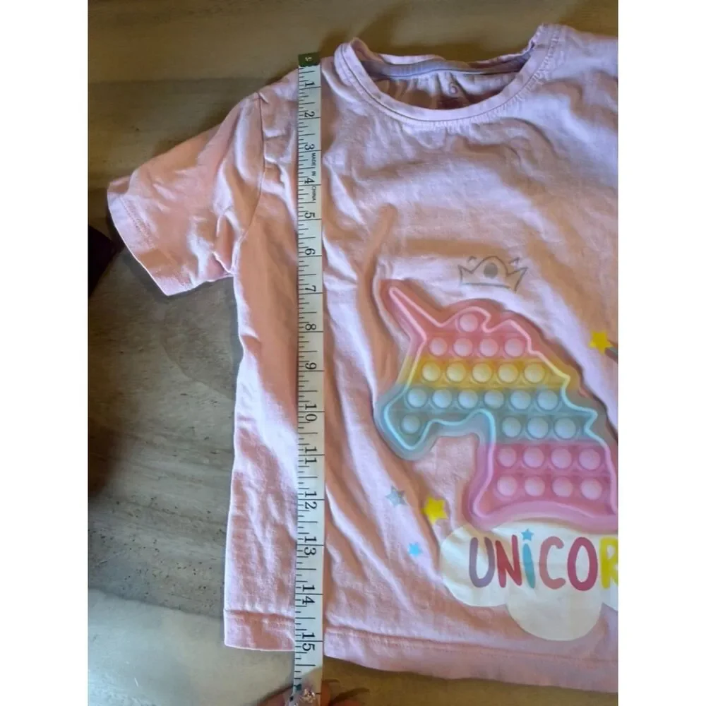 Girl's Unicorn Pop It T Shirt